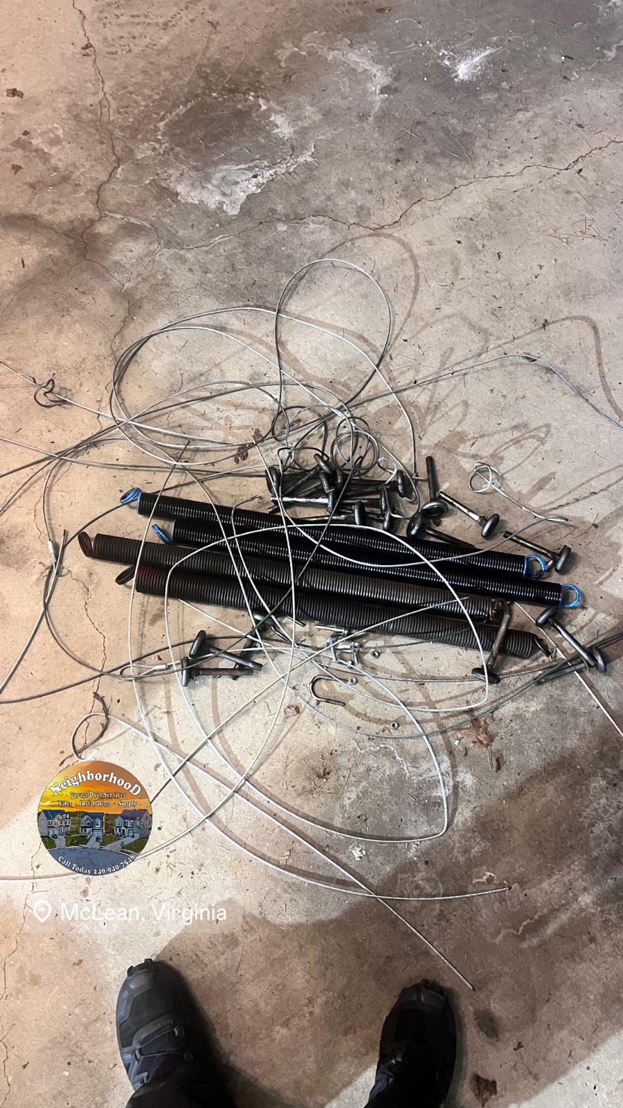 garage door cable repair
