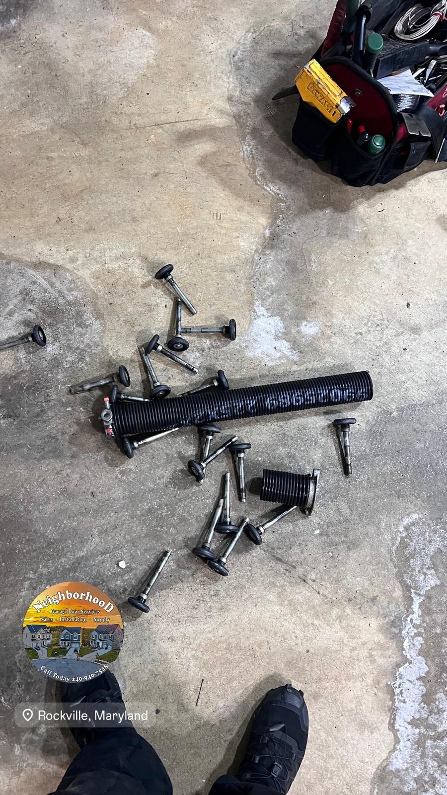 garage door spring repair services