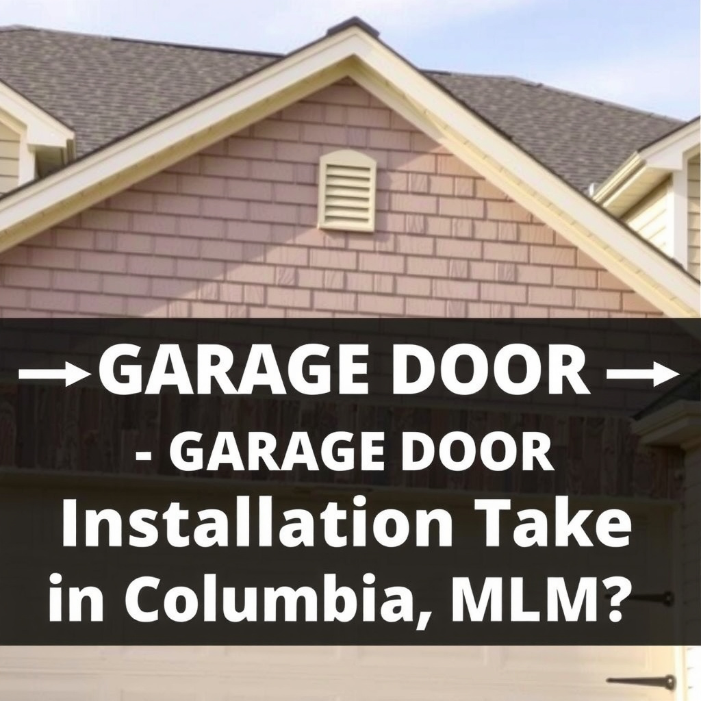 How Long Does Garage Door Installation Take in Columbia MD? - image 2