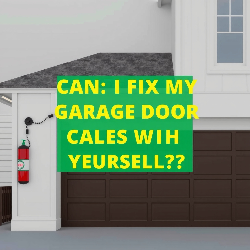 Can I Fix My Garage Door Cable Myself in Beltsville MD? - image 1