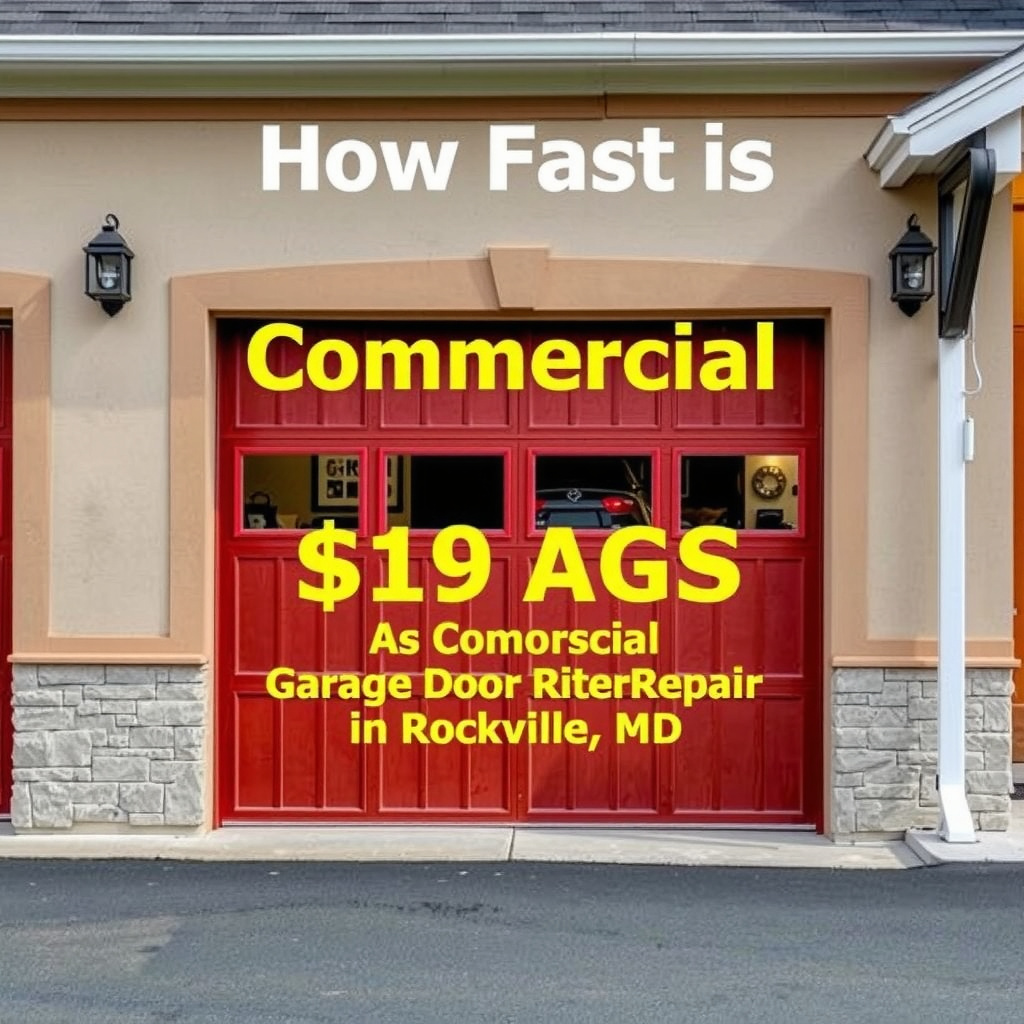 How Fast Is Commercial Garage Door Repair in Rockville MD? - image 2